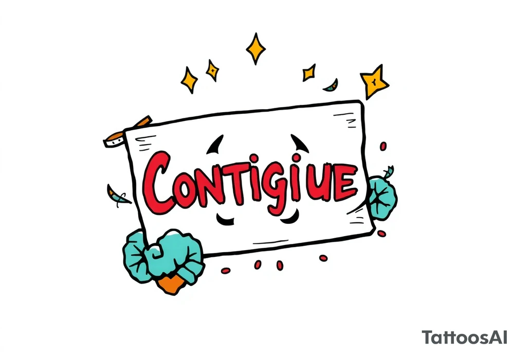 Contagion sign tattoo idea