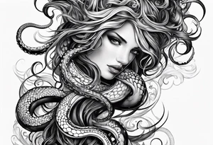 Tentacles starting at wrist and going up forearm tattoo idea