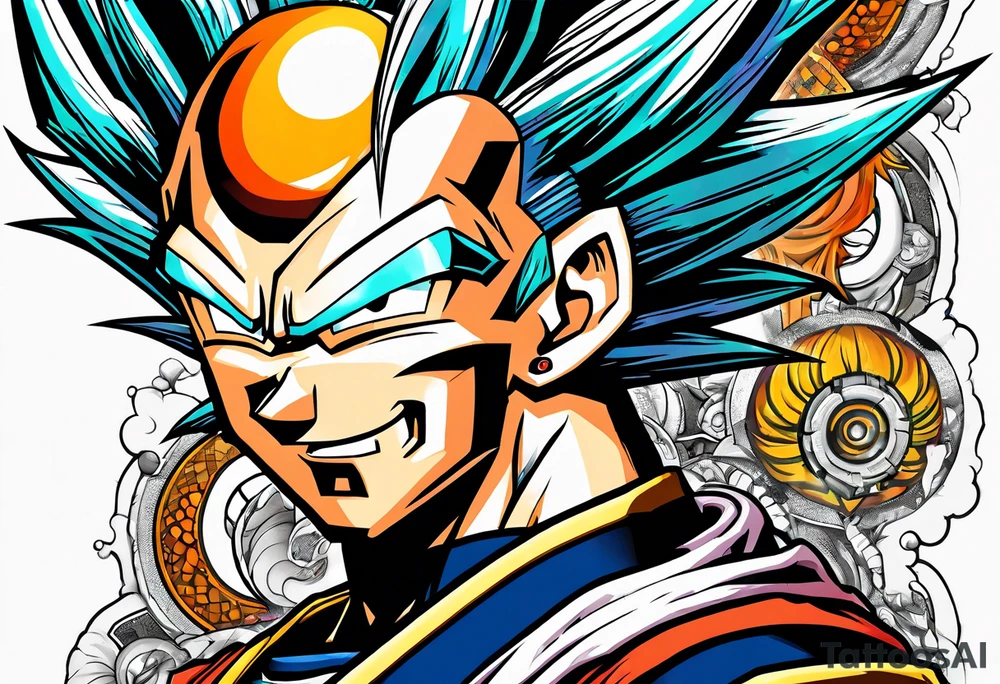 dragonball z tattoo idea