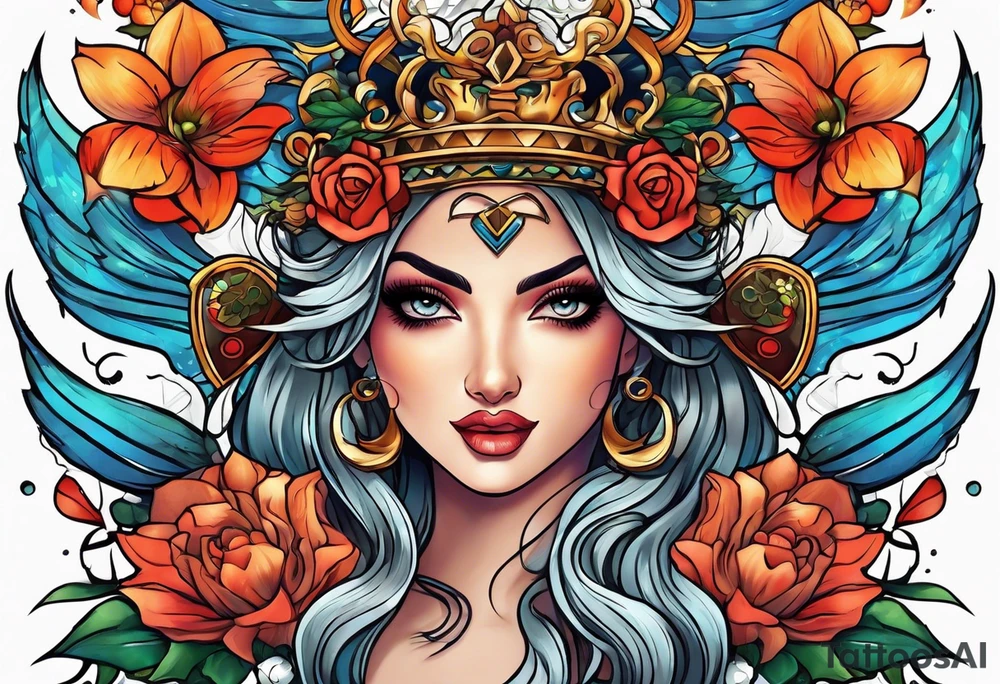 Siren tattoo idea