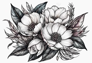 Seed pods tattoo idea