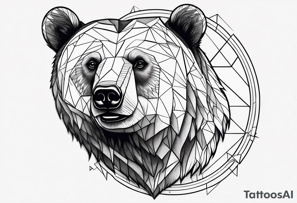 Live Bear tattoo idea