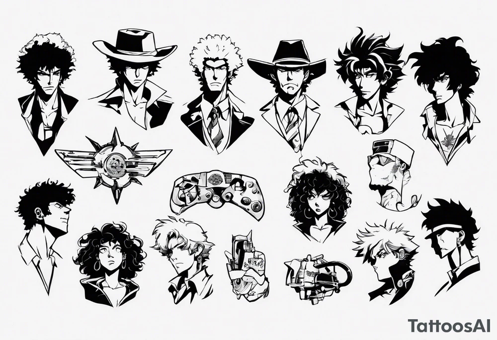 Cowboy Bebop tattoo idea