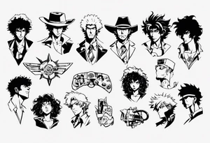 Cowboy Bebop tattoo idea