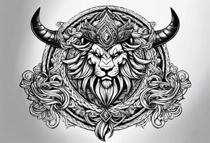Norse rope tattoo idea