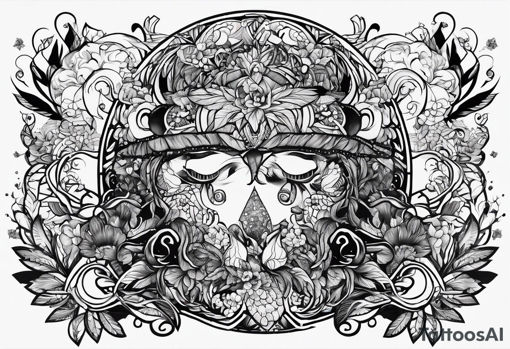 Mental health awareness. ADHD. PTSD. End the stigma tattoo idea