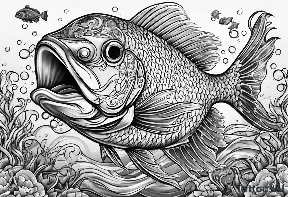 Underwater tattoo idea