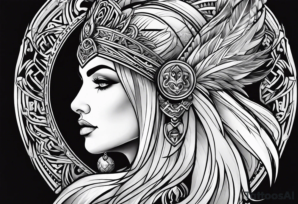 Valhalla mother tattoo idea