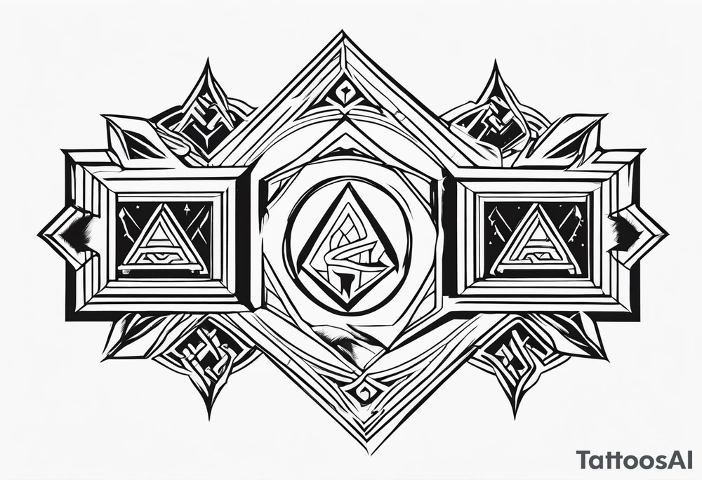 league of legends rune of sorcery tattoo idea