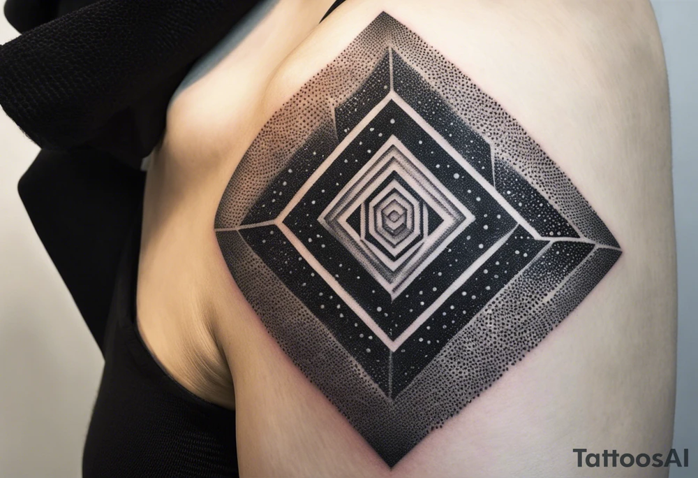 Tesseract tattoo idea