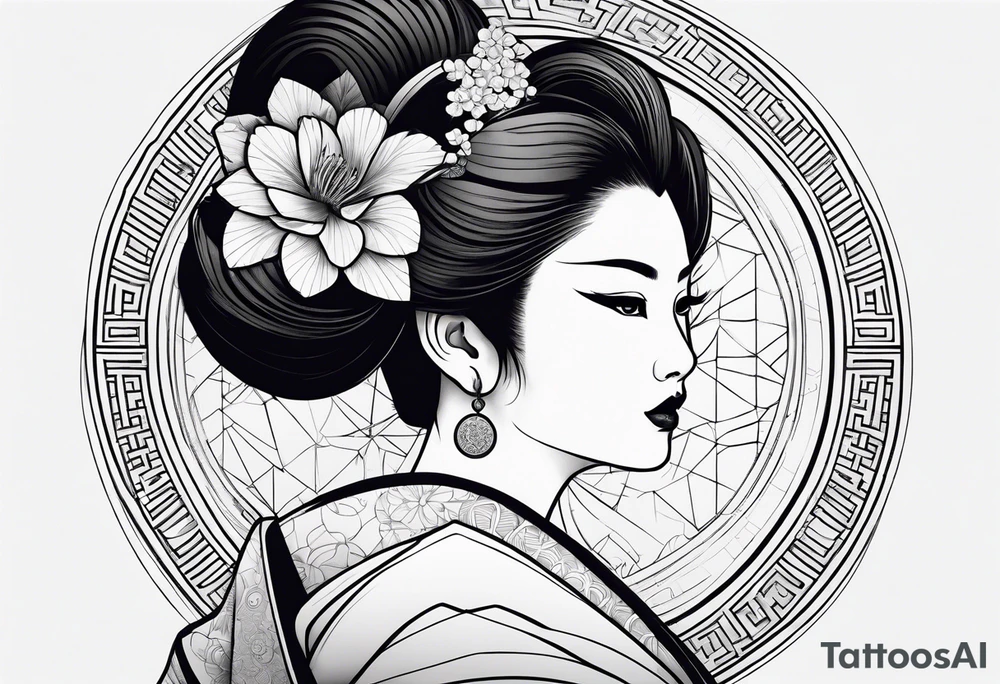 Geisha tattoo idea
