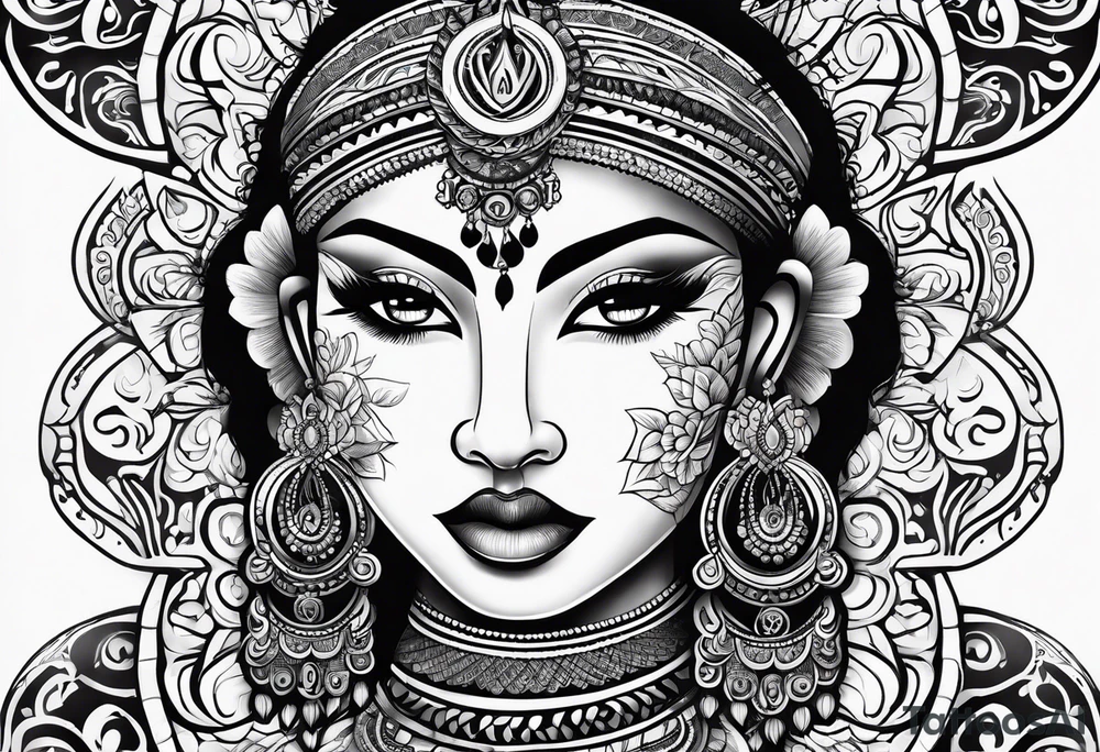 Sri Lankan culture with Canadian tattoo idea