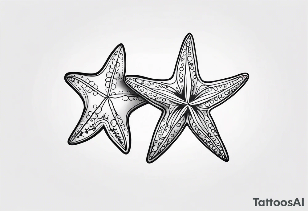 Two Starfish tattoo idea