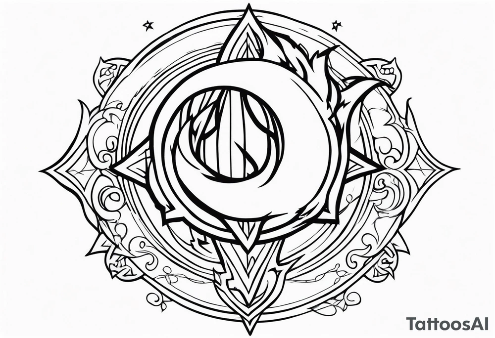 Fairy tail anime tattoo emblem tattoo idea