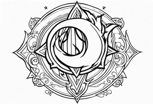 Fairy tail anime tattoo emblem tattoo idea
