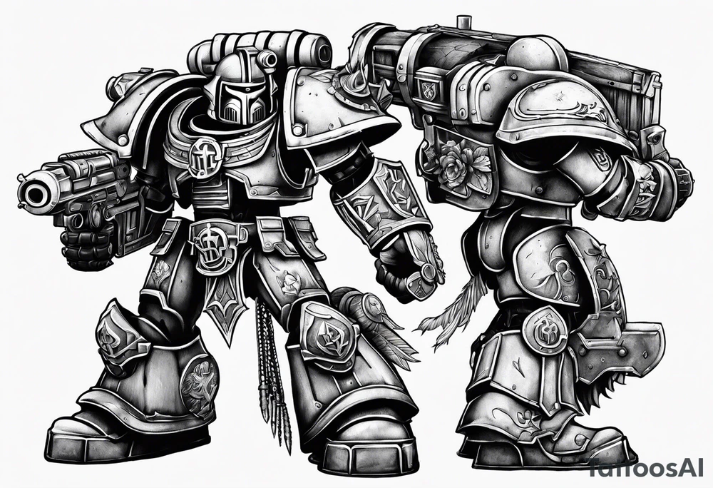 Warhammer 40k tattoo idea