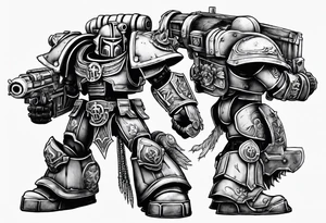 Warhammer 40k tattoo idea