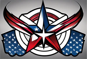 Official Air Force symbol no extra tattoo idea