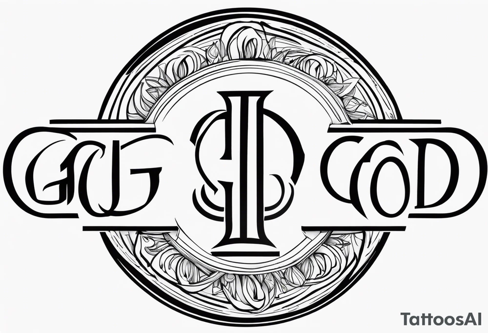 But God; tattoo idea