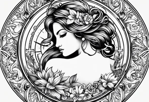 “05 baby” ,zodiac virgo tattoo idea