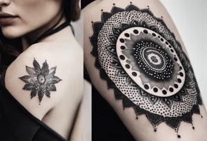 Леопар и змея в листьях tattoo idea