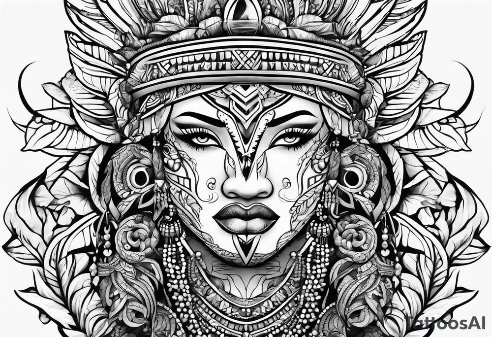 Jamaican culture tattoo idea