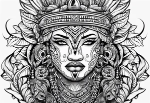 Jamaican culture tattoo idea