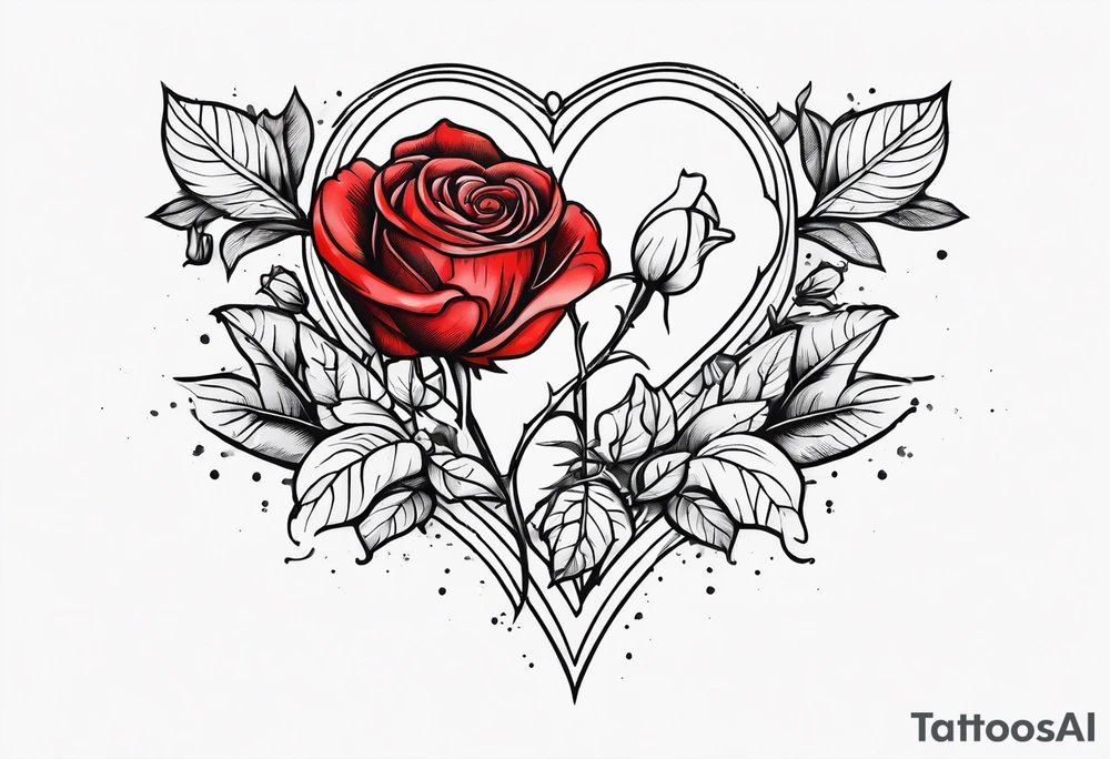Leuchtturm Stacheldraht Rosen Herz tattoo idea