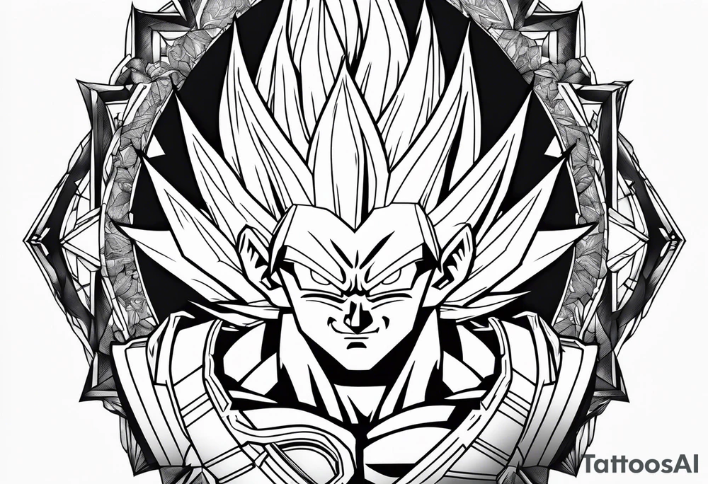 dragonball z tattoo idea