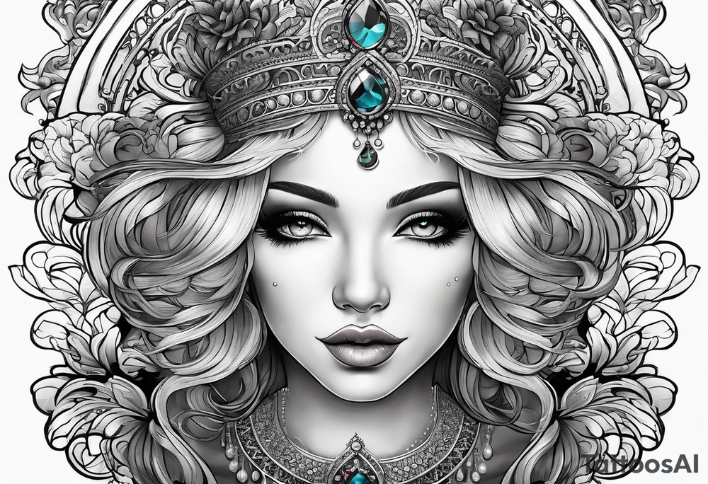 filigree tattoo idea