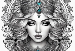 filigree tattoo idea