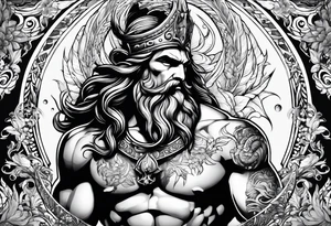 poseidon water tattoo tattoo idea