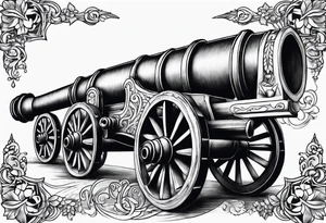 Cannons tattoo idea