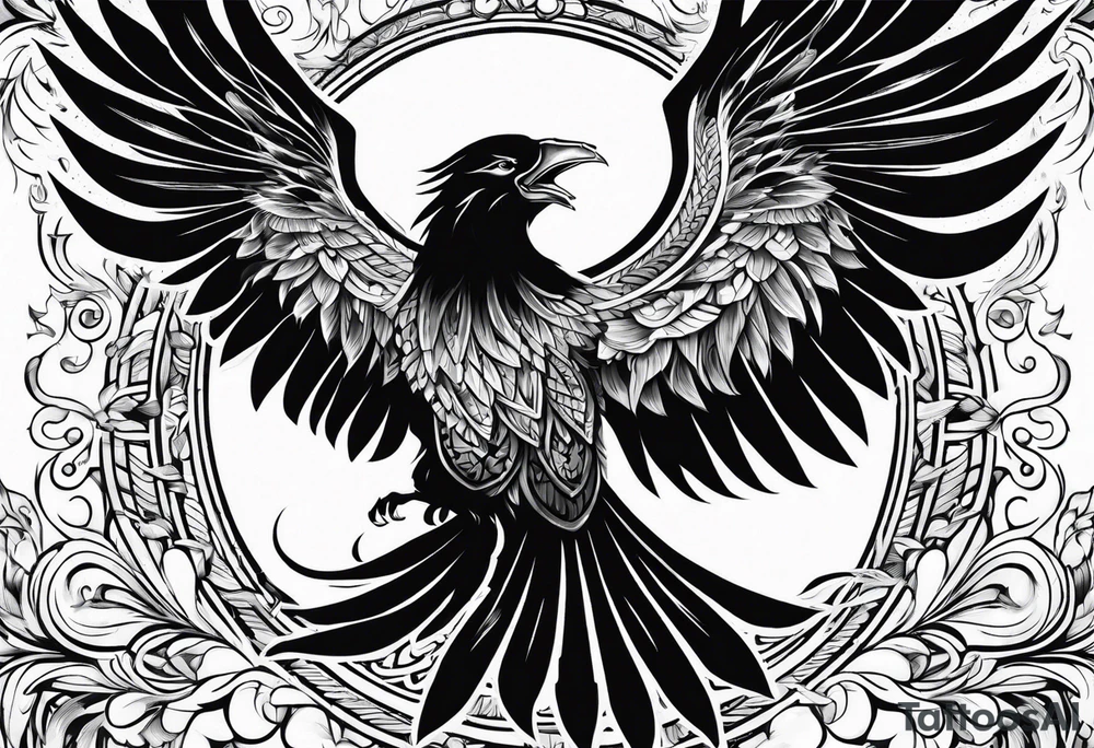 PHOENIX tattoo idea