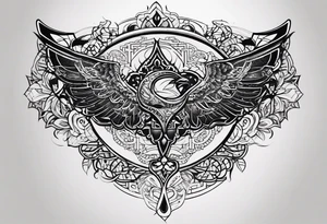 arabic writing tattoo idea