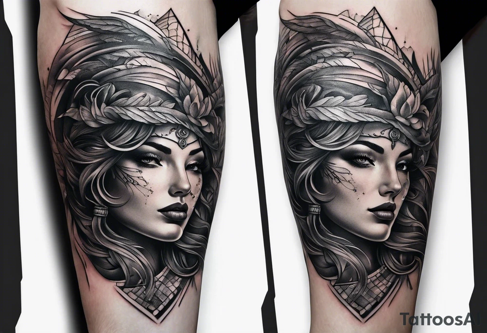Wind  forearm tattoo idea