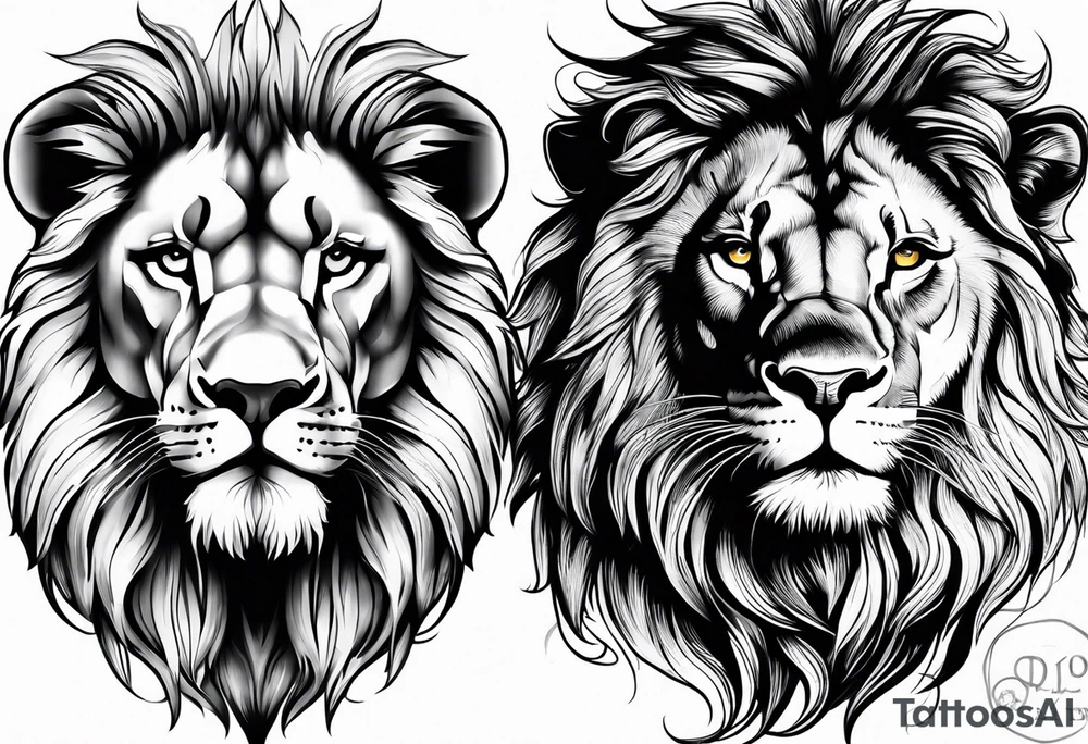 Dalmatia Lions tattoo idea