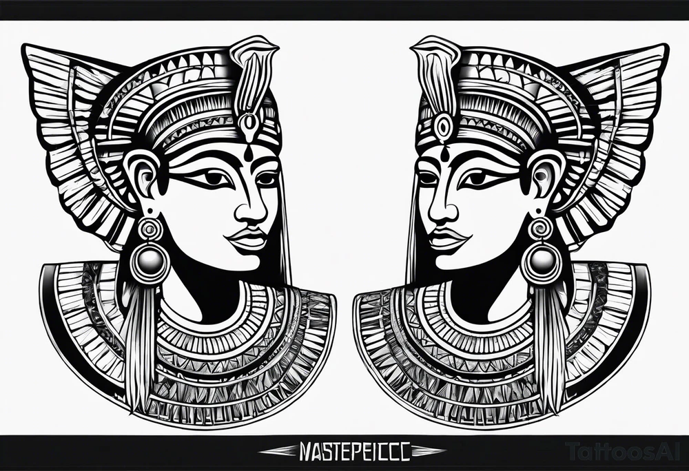 amcient egypt tattoo idea