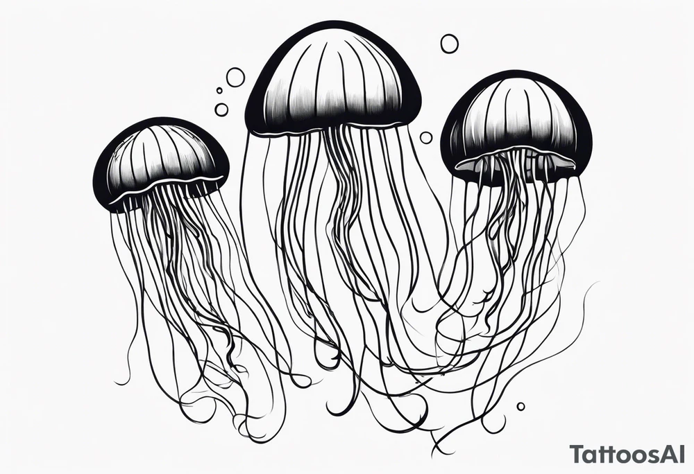 Jellyfish tattoo idea