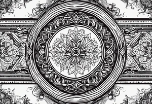 Calabria regione contorno tattoo idea