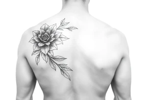 Thigh tattoos no flowers tattoo idea