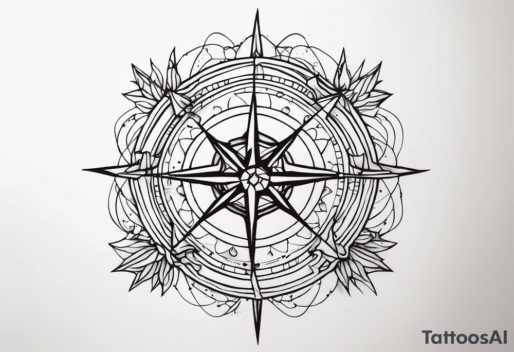 Leuchtturm Spinnennetz Feuer tattoo idea