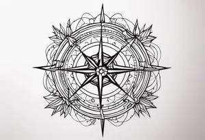 Leuchtturm Spinnennetz Feuer tattoo idea