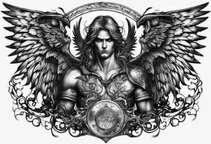 Angel Vs Demon for my soul tattoo idea