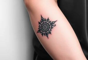 nepal tattoo that shows strength, creativity, independence and masculinity tattoo idea