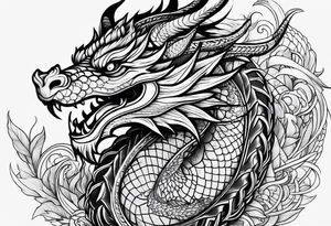 Dragon Mandala tattoo idea