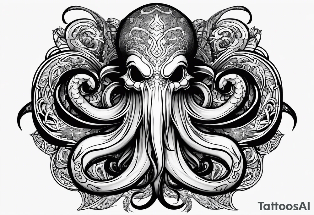 Chthulu tattoo idea