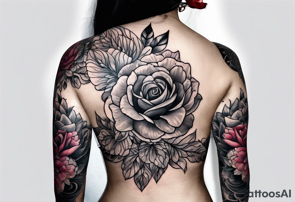 arm filler tattoo idea