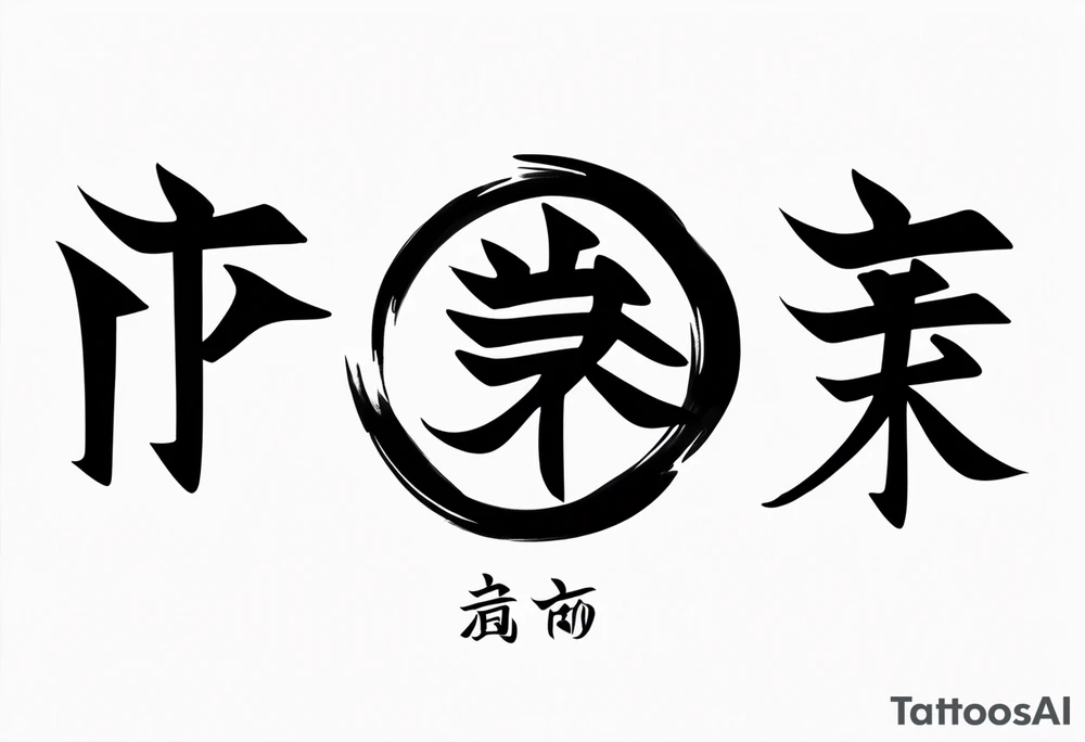 kanji date saying 30 1 2010 tattoo idea