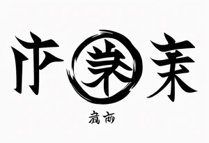 kanji date saying 30 1 2010 tattoo idea